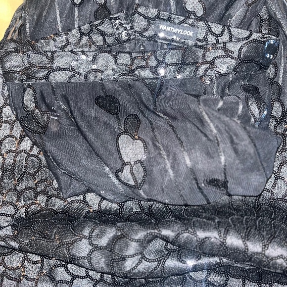 NWOT Want my look illusion skirt - Picture 3 of 4